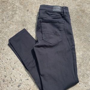AE Super Stretch X Black Jegging